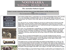 Tablet Screenshot of noonbarra.com